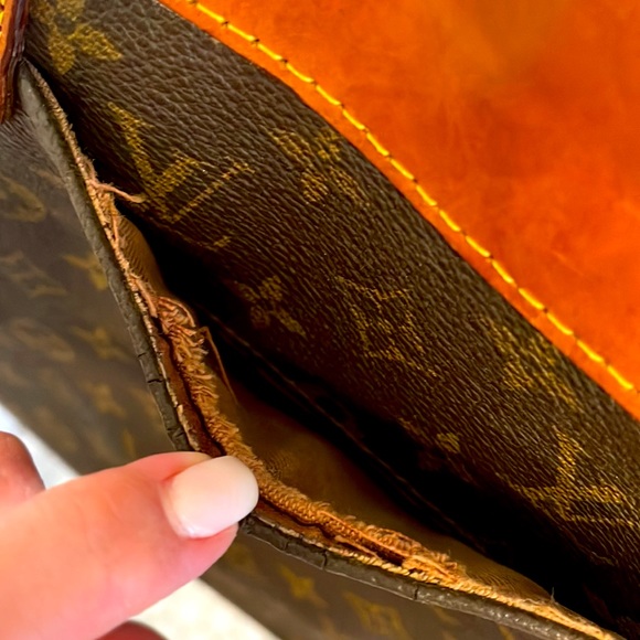 Louis Vuitton Authentic Odeon Upcycled Brown LV Monogram Canvas PM Crossbody Bag - Picture 6 of 16